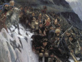 24 сентября 1799 г. Переход Суворова через перевал Сен-Гота́рд